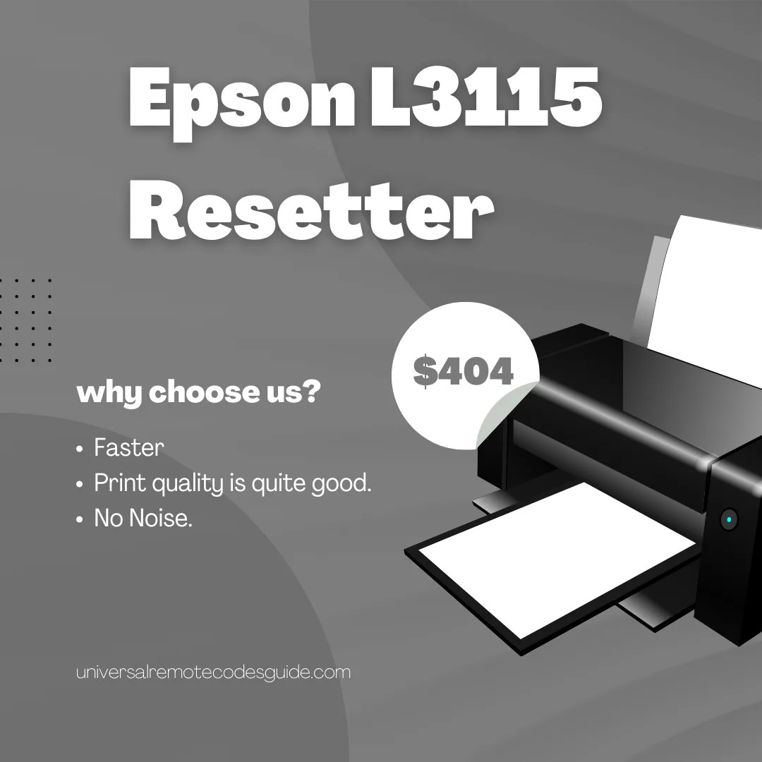 Epson L3115 Resetter and Adjustment program Free Download