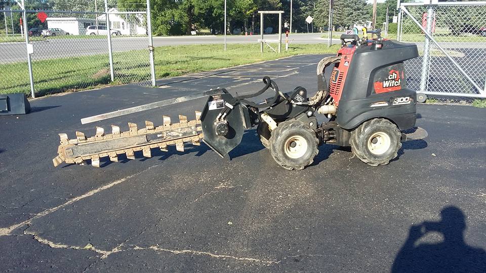 Ditch Witch 4′ Trencher Universal Rent It All