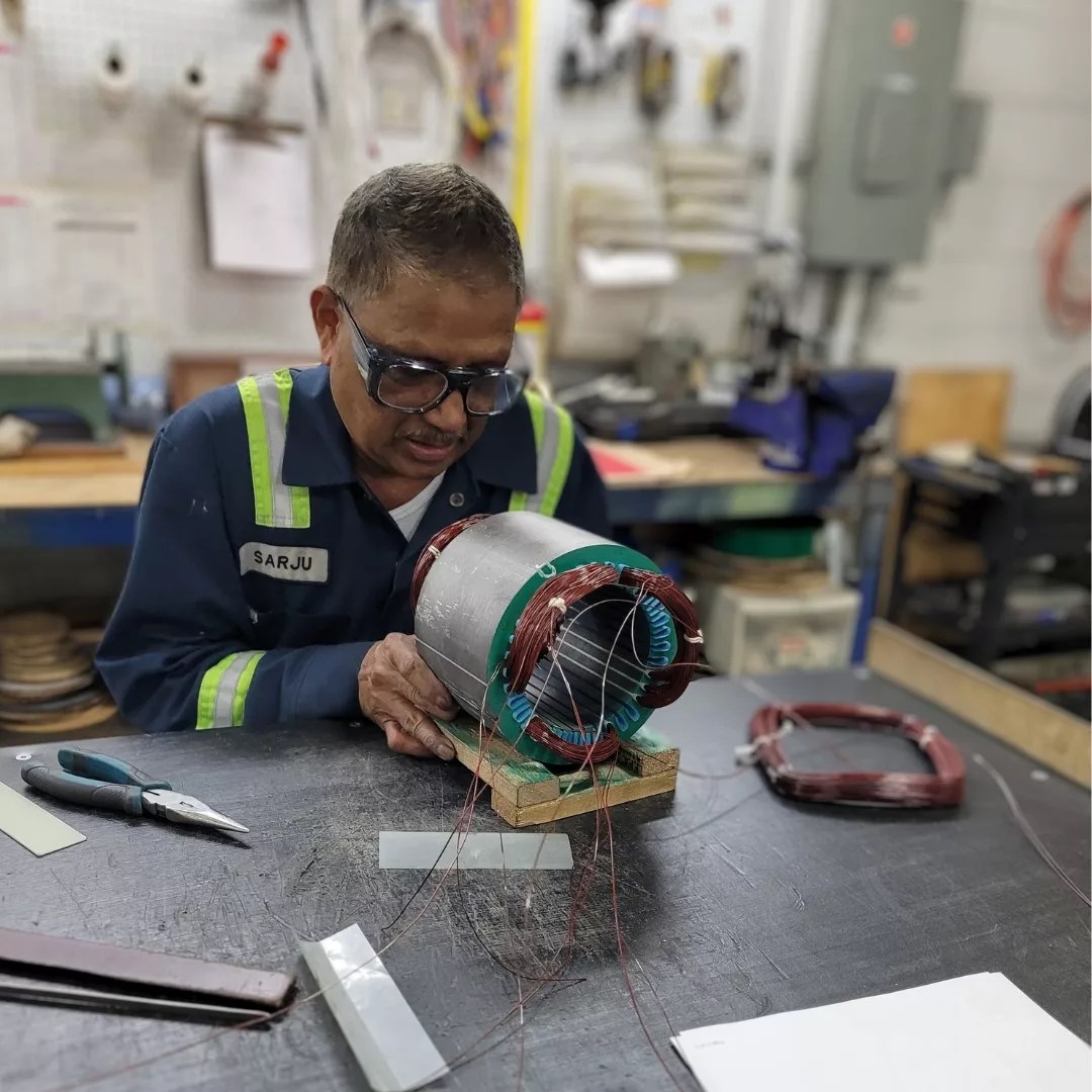 Electric Motor Rewind and Repair Universal Rewind