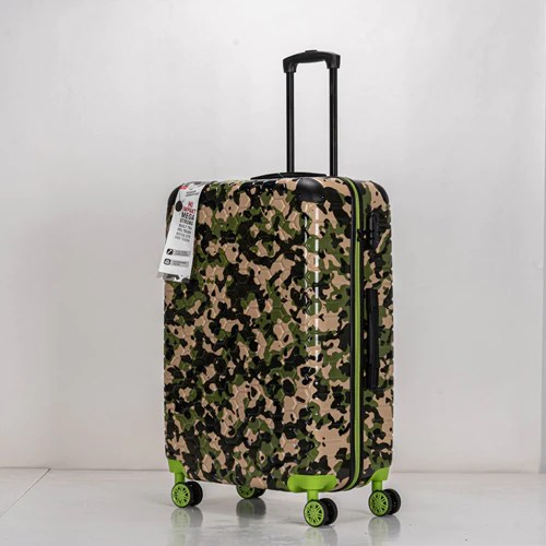 Premium Quality ABS Hard Shell Urban Camouflage Print Spinner Suitcase