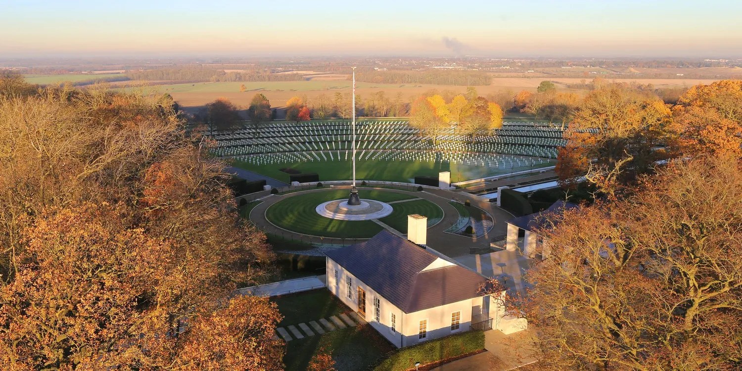 Cambridge American Cemetery and Memorial University Arms Hotel
