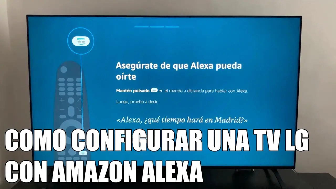¿Cómo hacer que Alexa encienda la TV LG?