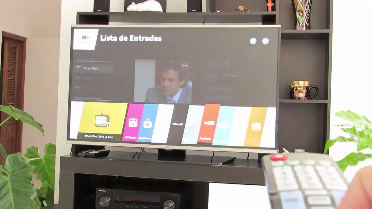 ¿Cómo conectar TV LG a por cable?
