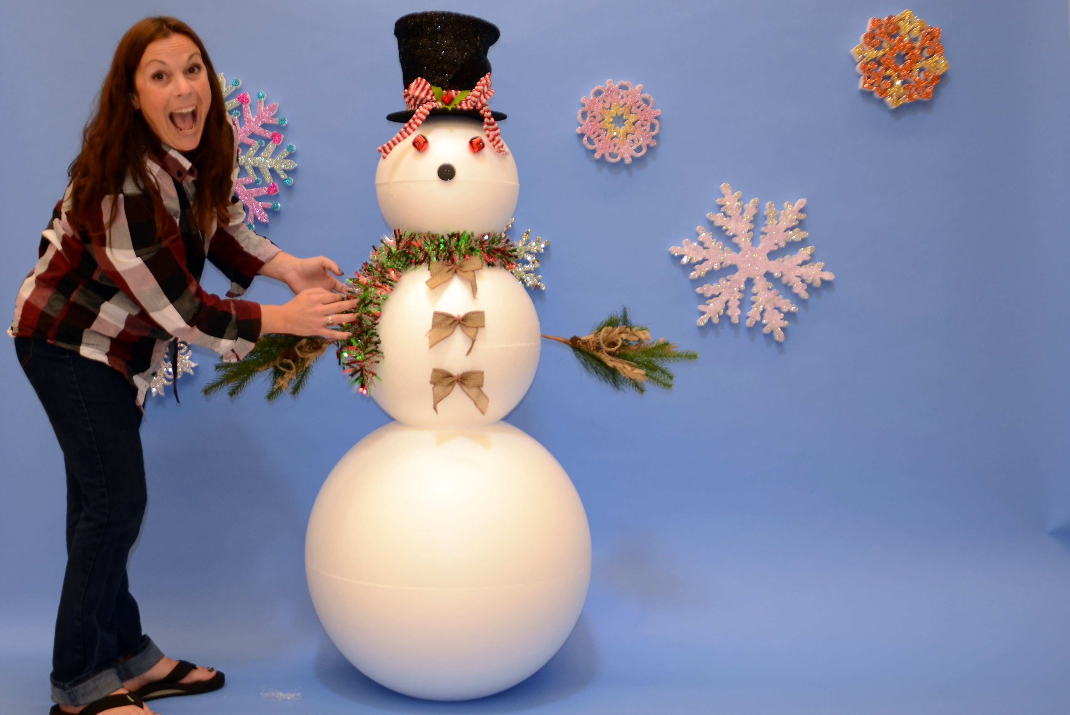EPS Foam Snowman Universal Foam Products Styrofoam & EPS Foam