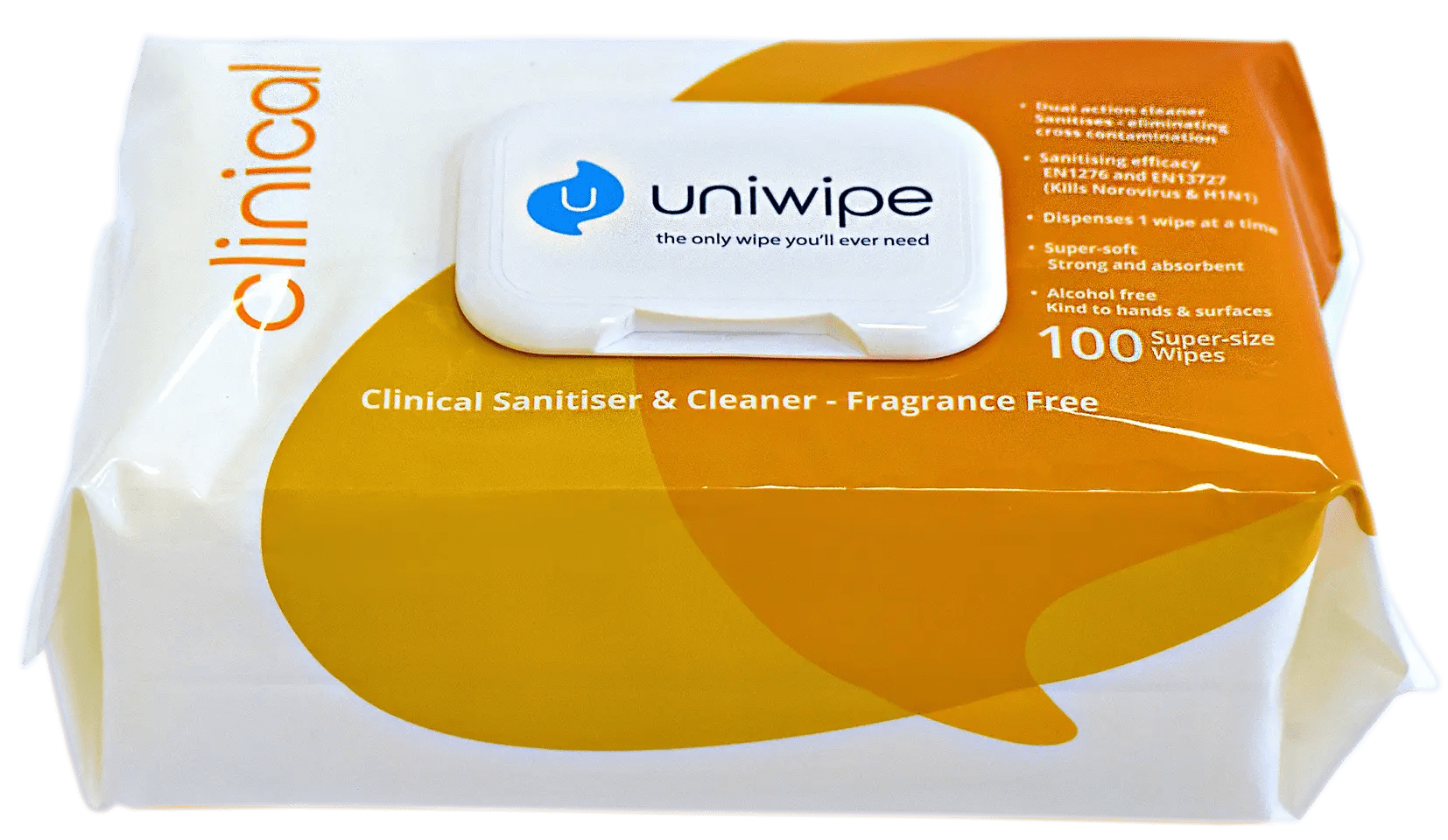 Uniwipe Clinical Sanitising Wipes Uniwipe