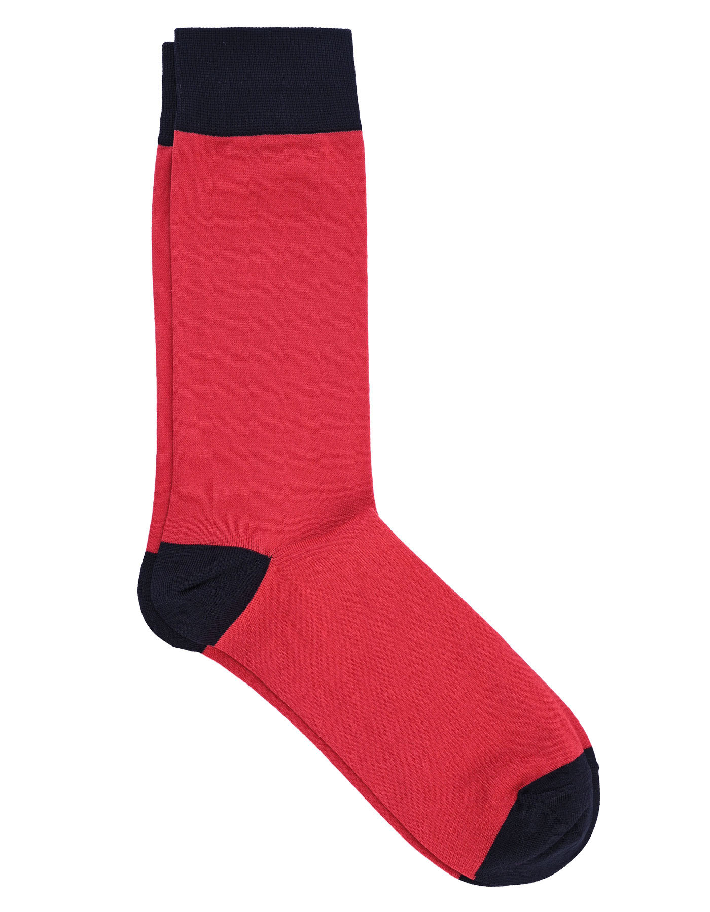 Men's Red Black Sock