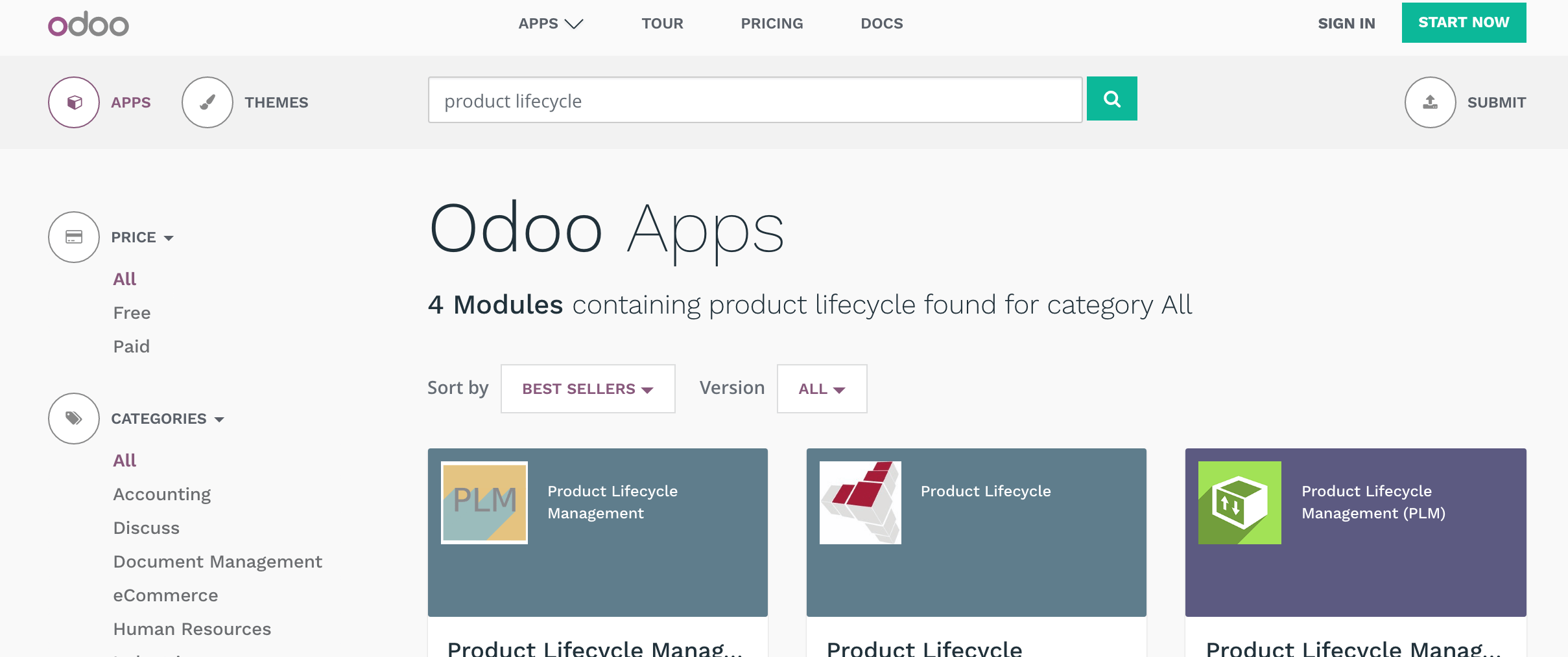 Odoo App Storessa yli 10000 sovellusta Unkkuri Oy