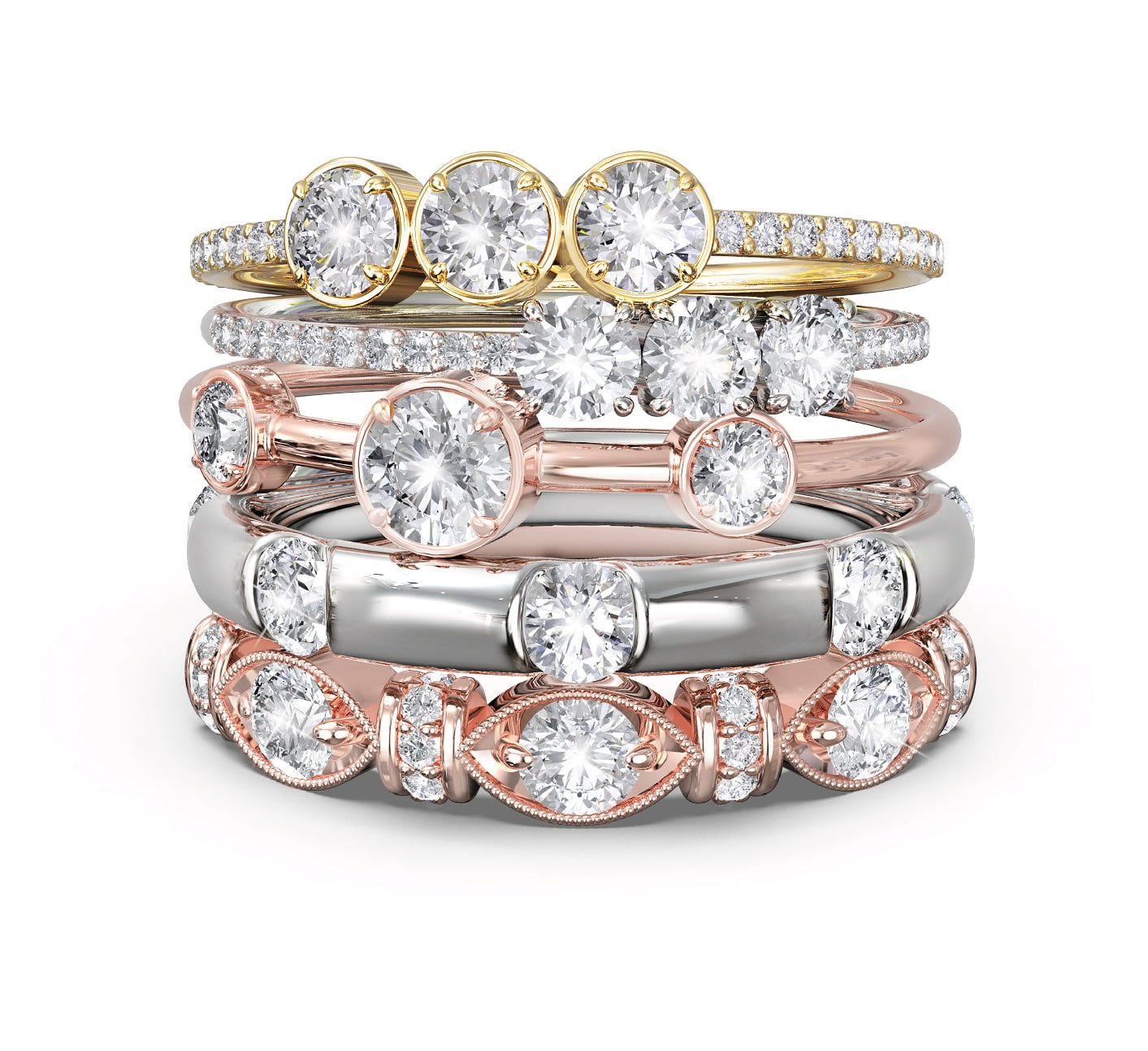 Forevermark introduces a range of stackable rings this Diwali Unkrate
