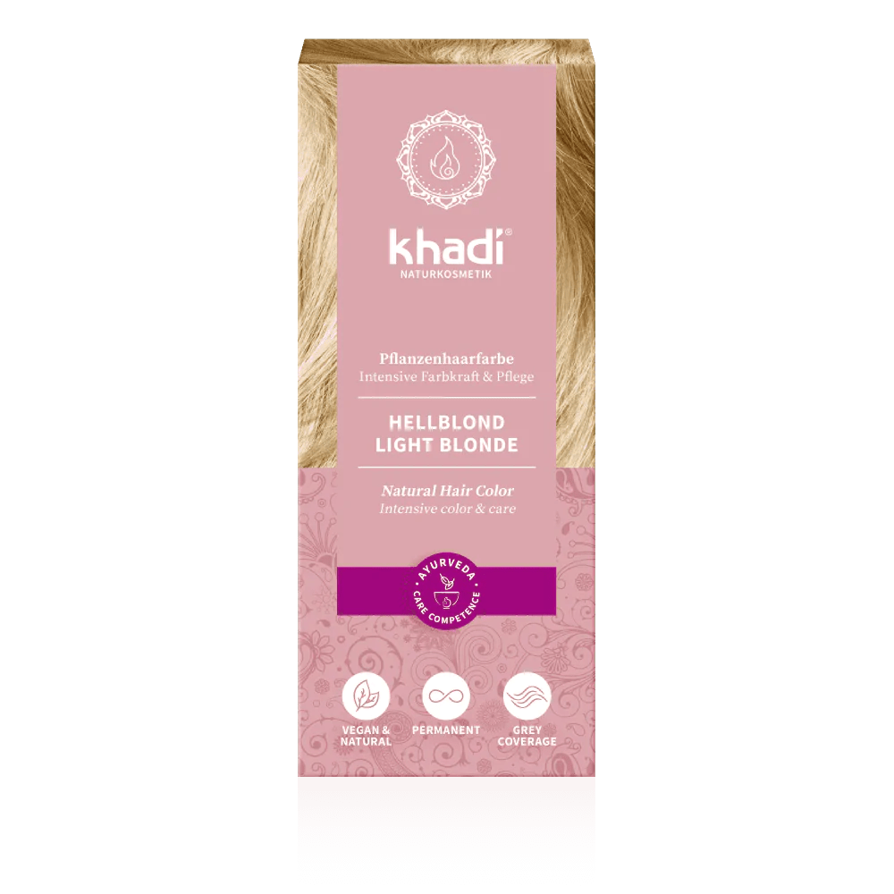 Khadi Henna do włosów Jasny Blond Unlapin