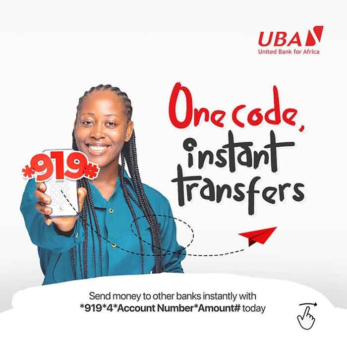 How to Transfer Money from UBA Bank Account USSD Code & Limit