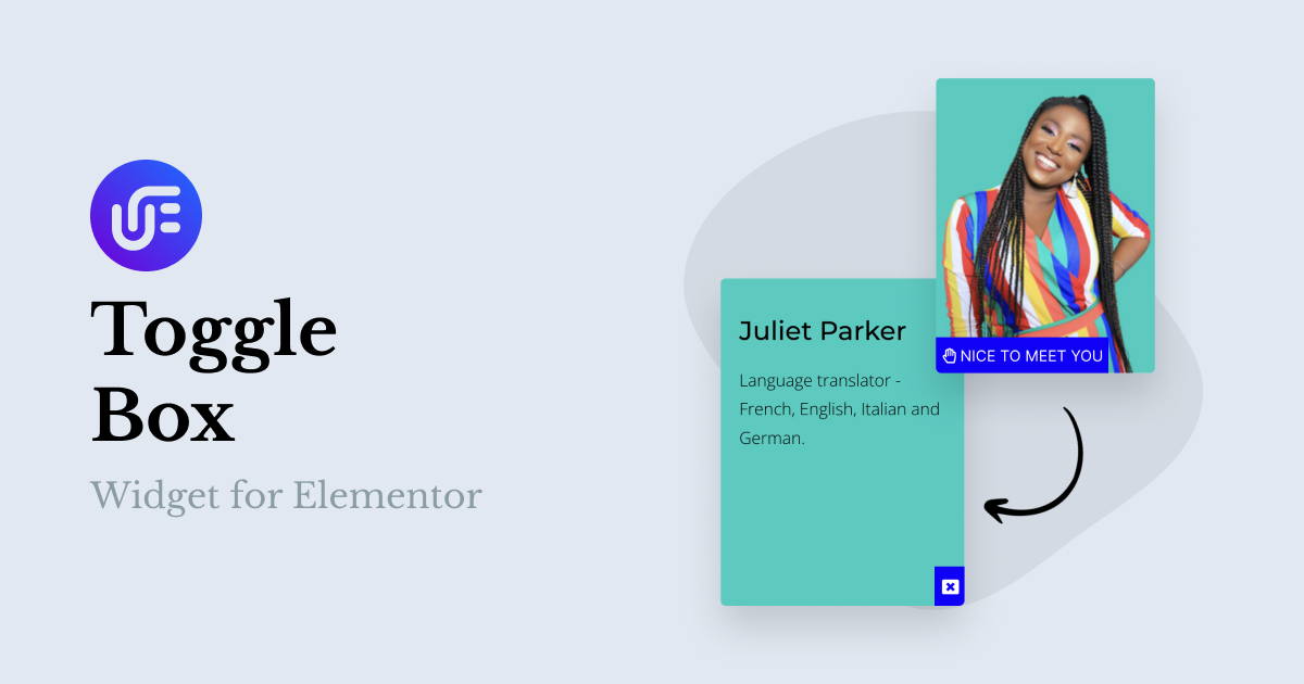 Toggle Box Widget for Elementor Unlimited Elements for Elementor