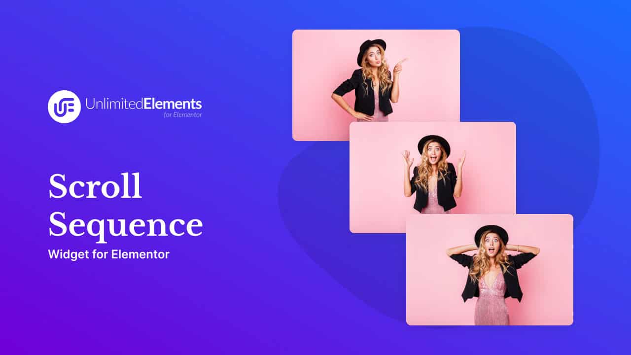 Scroll Sequence Widget for Elementor Unlimited Elements for Elementor