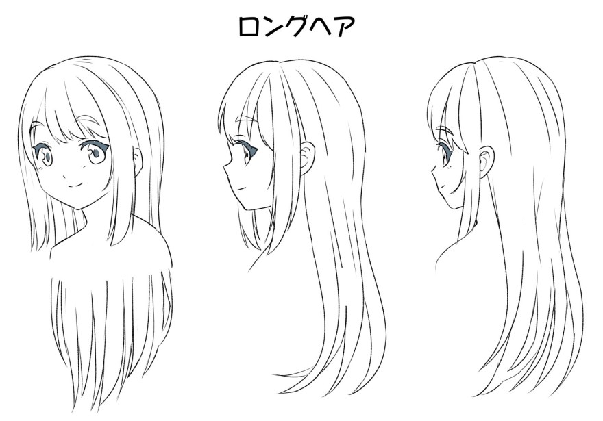 【イラストの髪の描き方】いろいろな髪型の描き方のポイントをカンタンに解説！ あんりみてっどりーむ