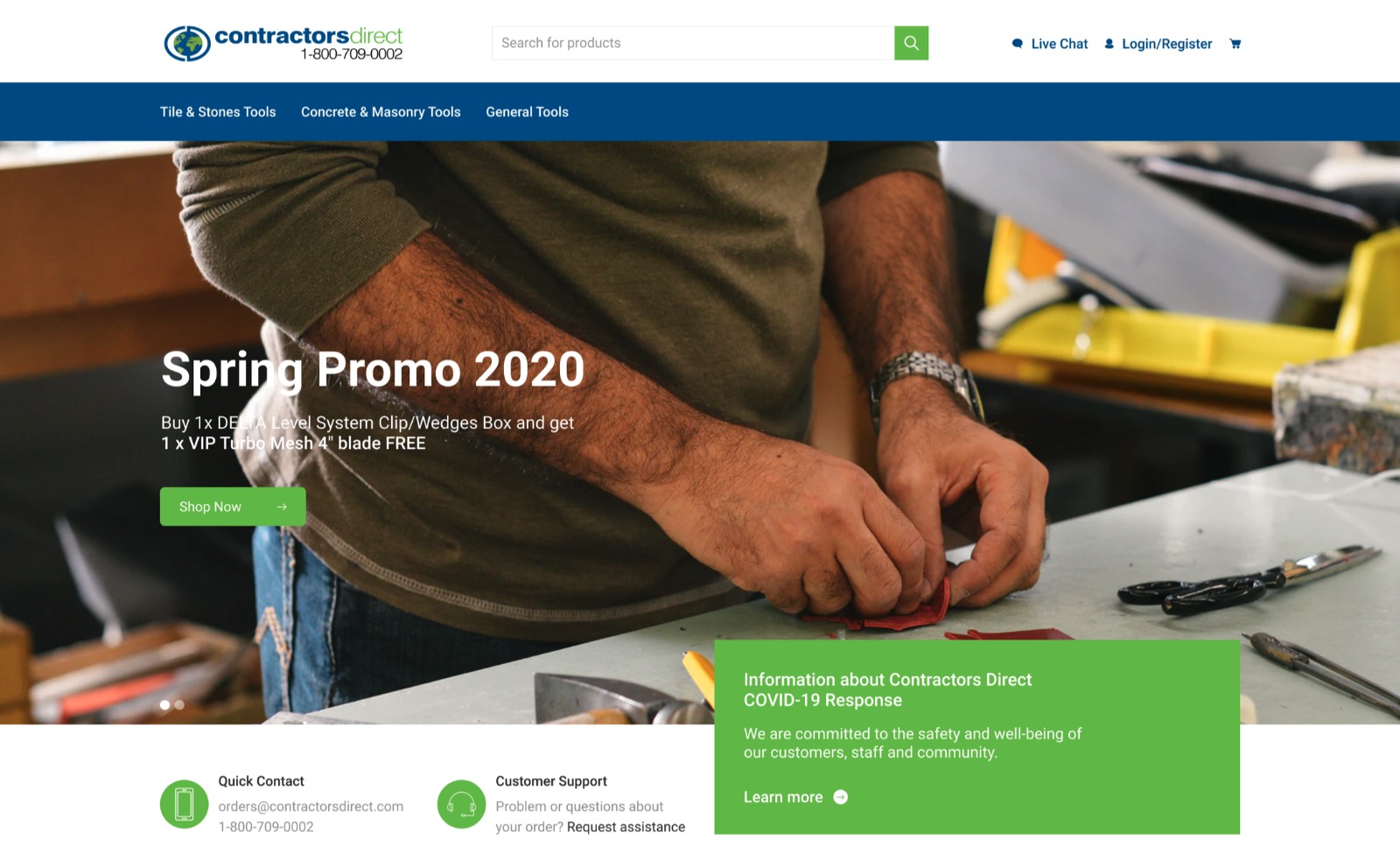 Contractors Direct Unlock Commerce