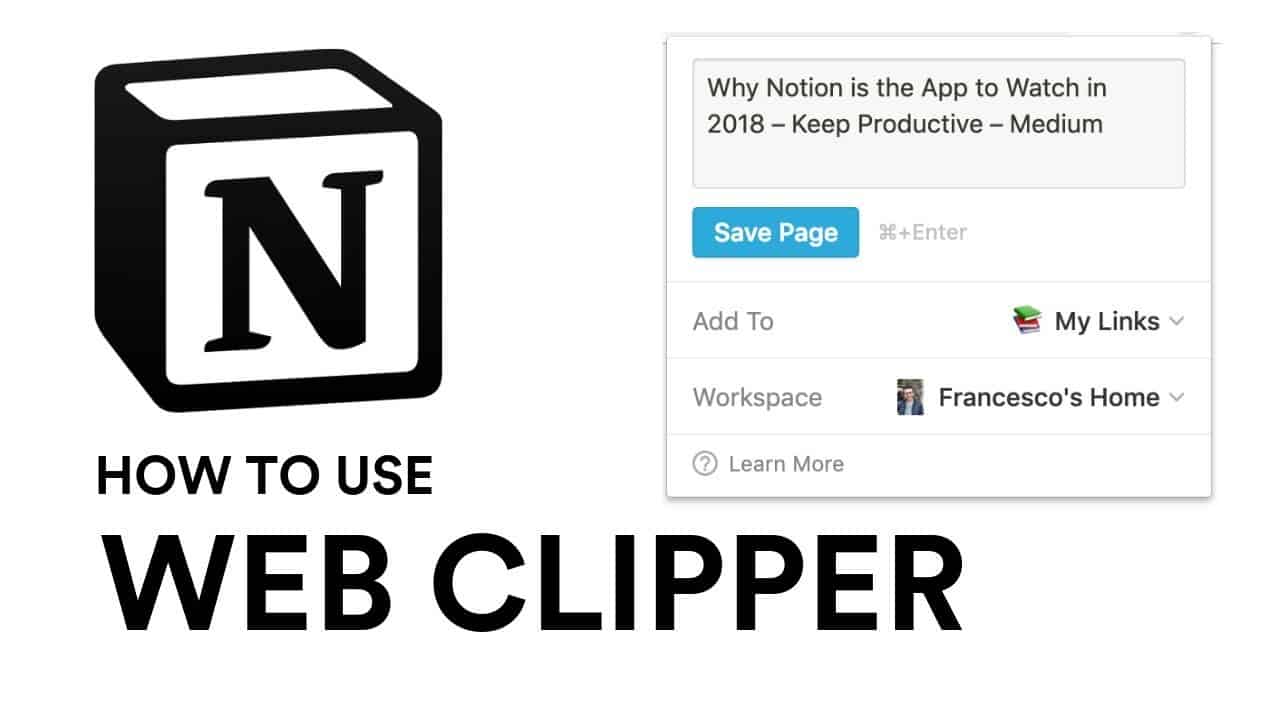 Notion  Clipper explained... Notion VIP