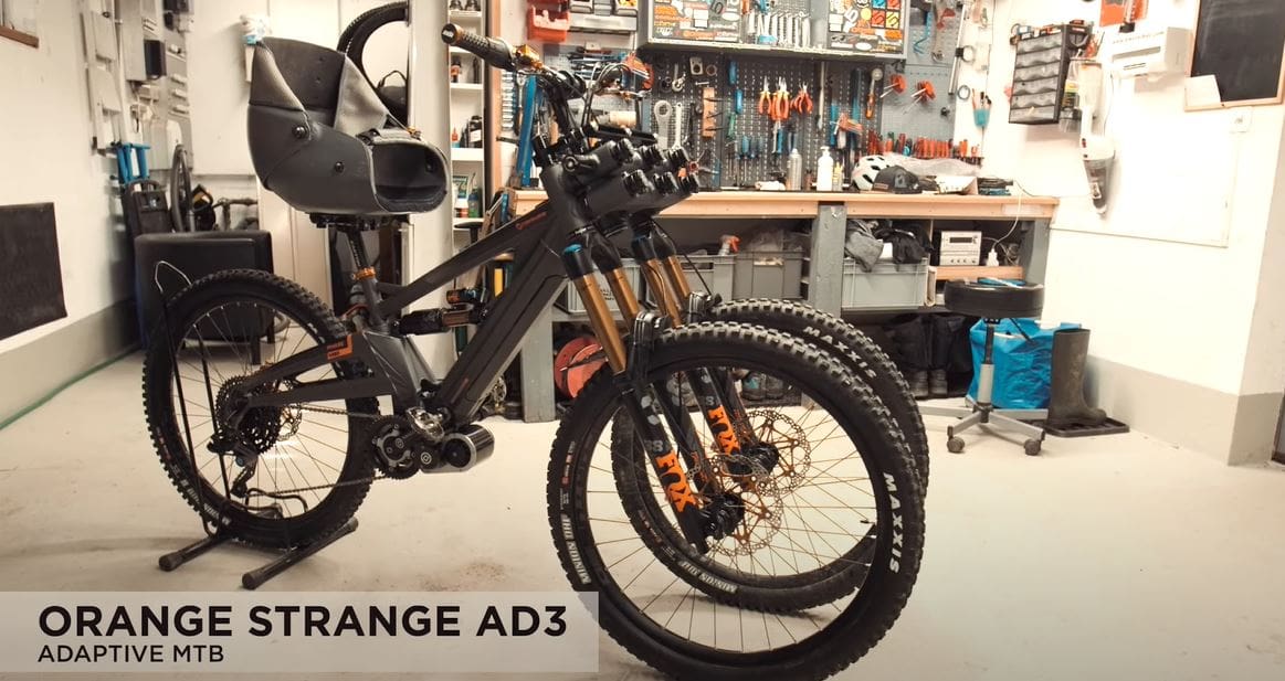 The Best Adaptive Mountain Bike Ever Created? Orange Phase AD3