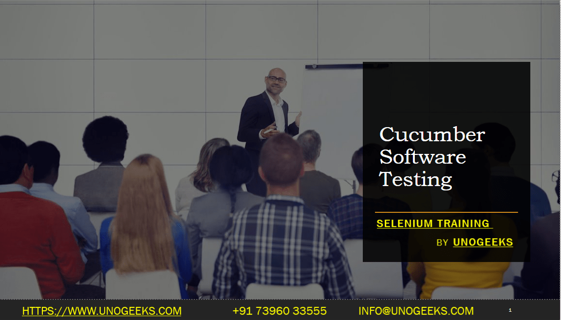 Cucumber Software Testing