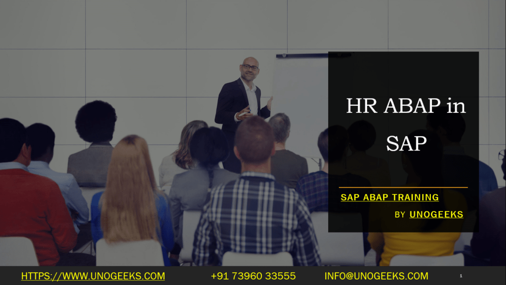 HR ABAP in SAP