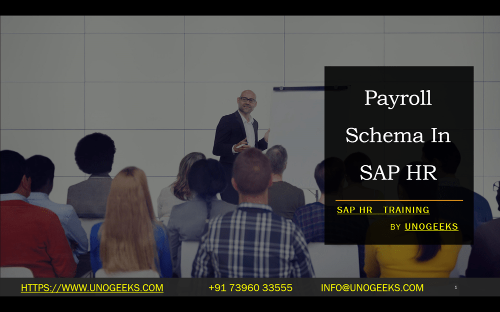 Payroll Schema In SAP HR