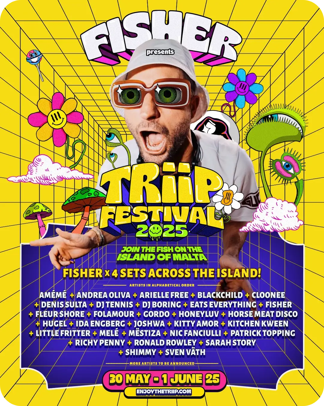 Triip Festival 2025 30th, 31st May, 1st June 2025 UNO Malta Official Triip Festival 2025 30th, 31st May, 1st June 2025 UNO Malta Official