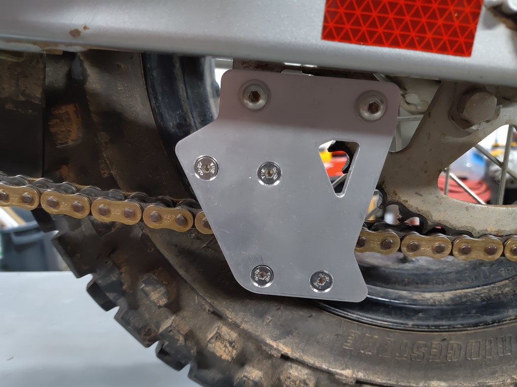 TW200 Chain Guide Unpaved Engineering