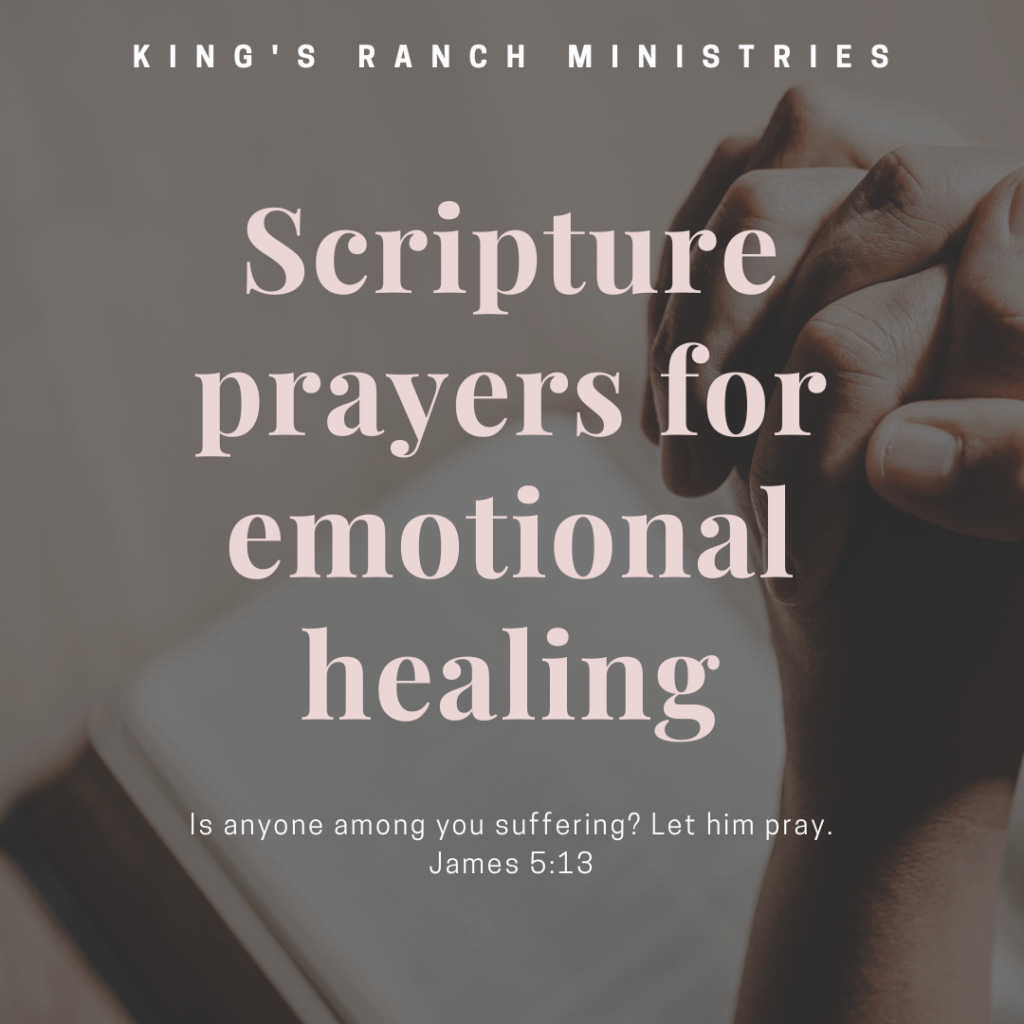 Signup for Scripture Prayers for Emotional Healing Unplowed Ground