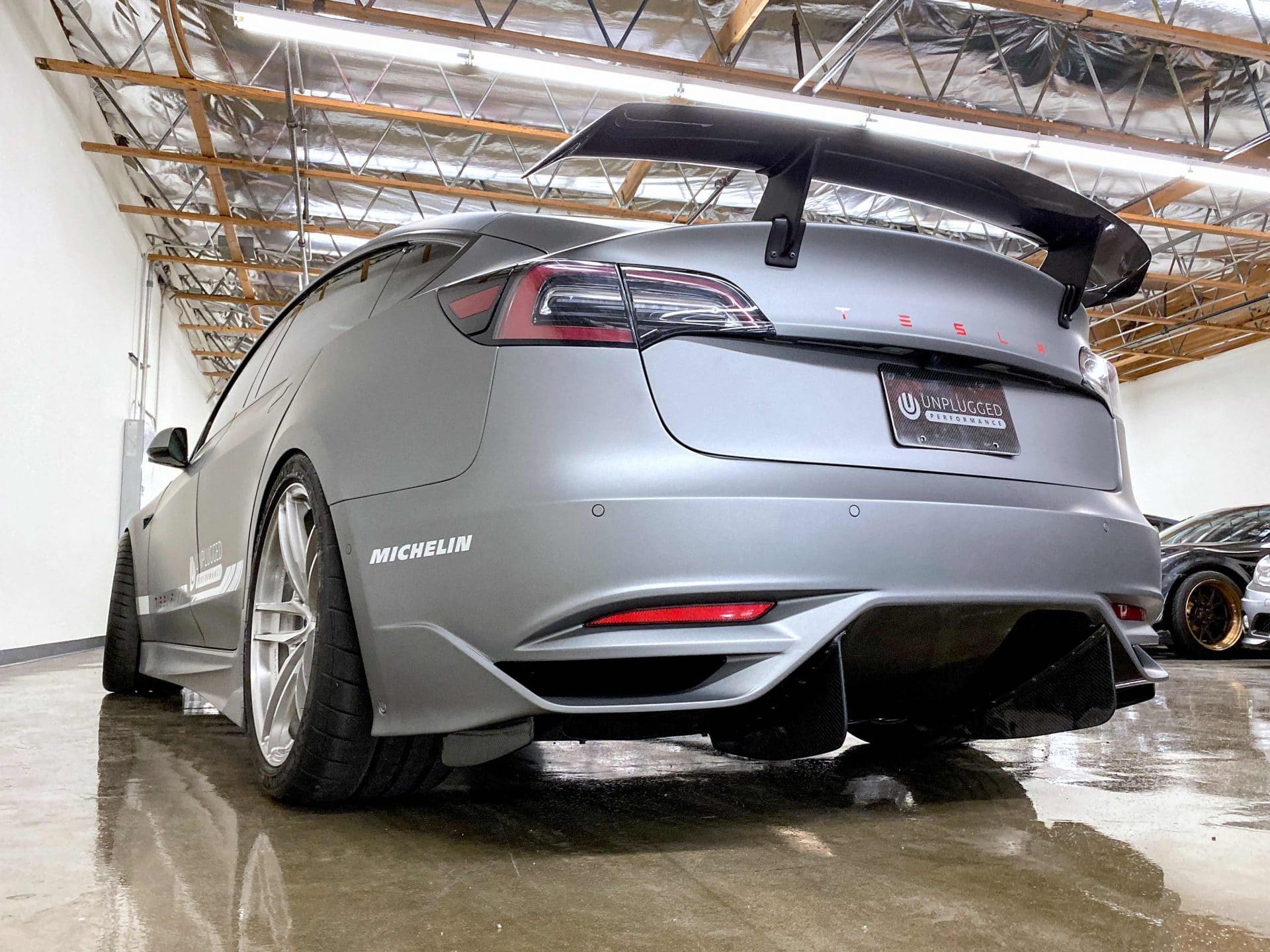 Ascension Rear Bumper and Diffuser System for Tesla Model 3 for Tesla