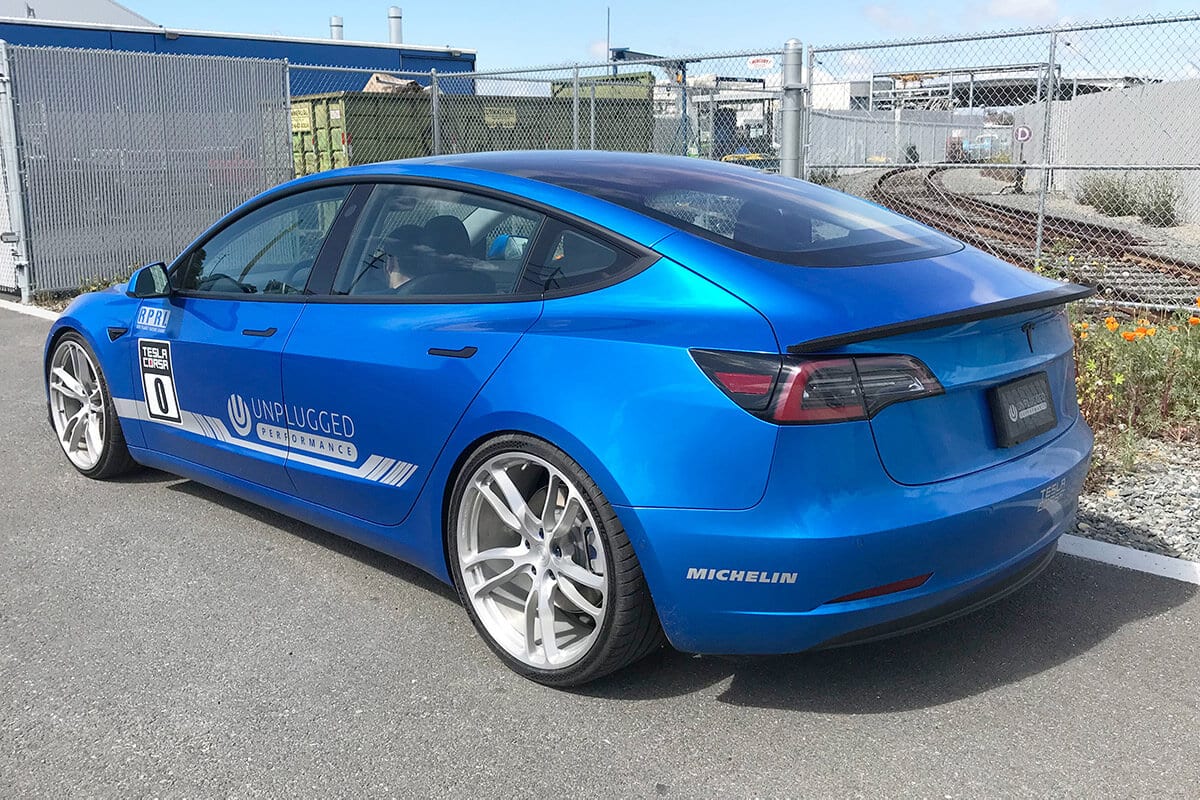 High Downforce Trunk Spoiler for Tesla Model 3 Unplugged Performance