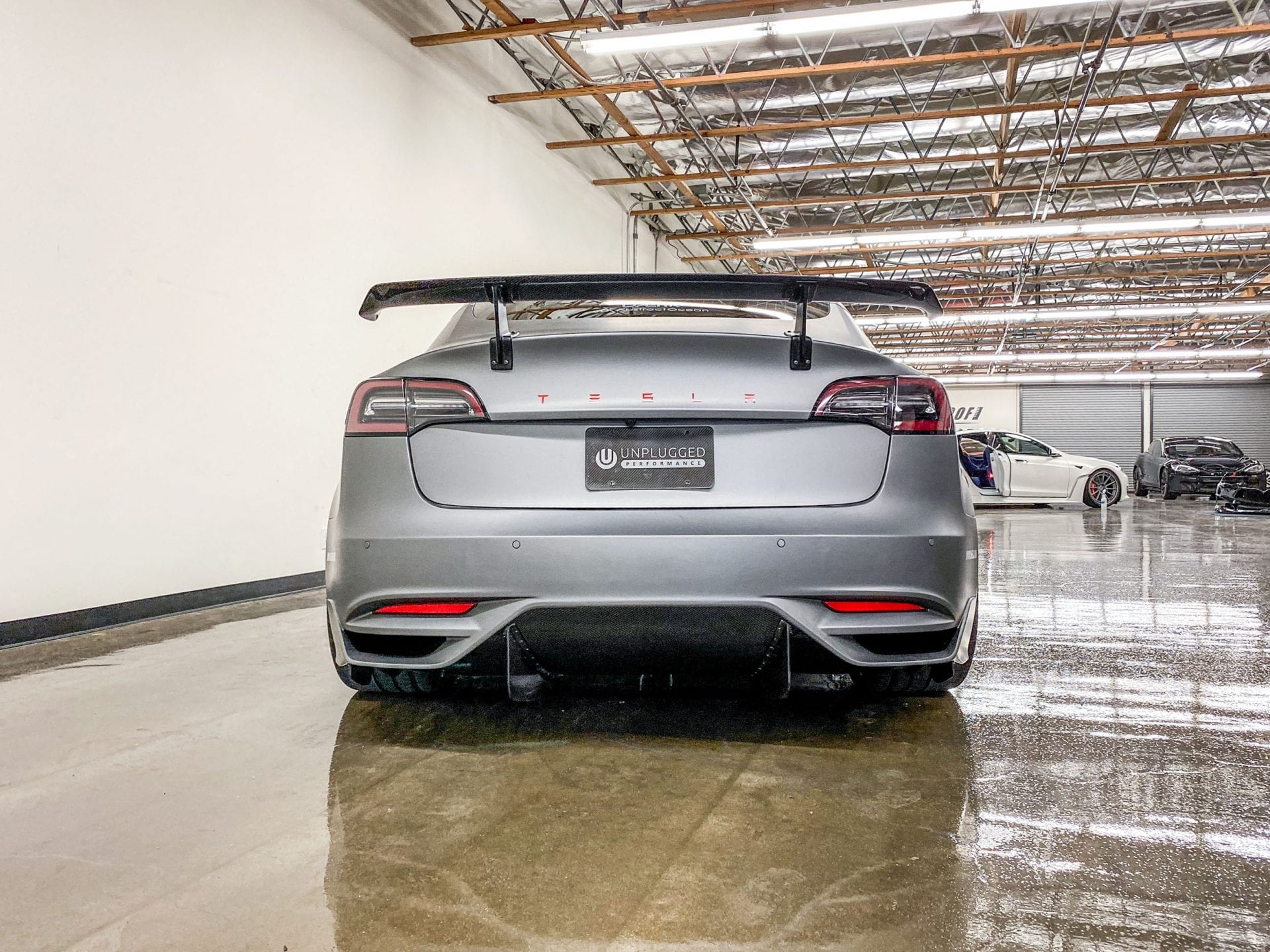 Ascension Rear Bumper and Diffuser System for Tesla Model 3 for Tesla