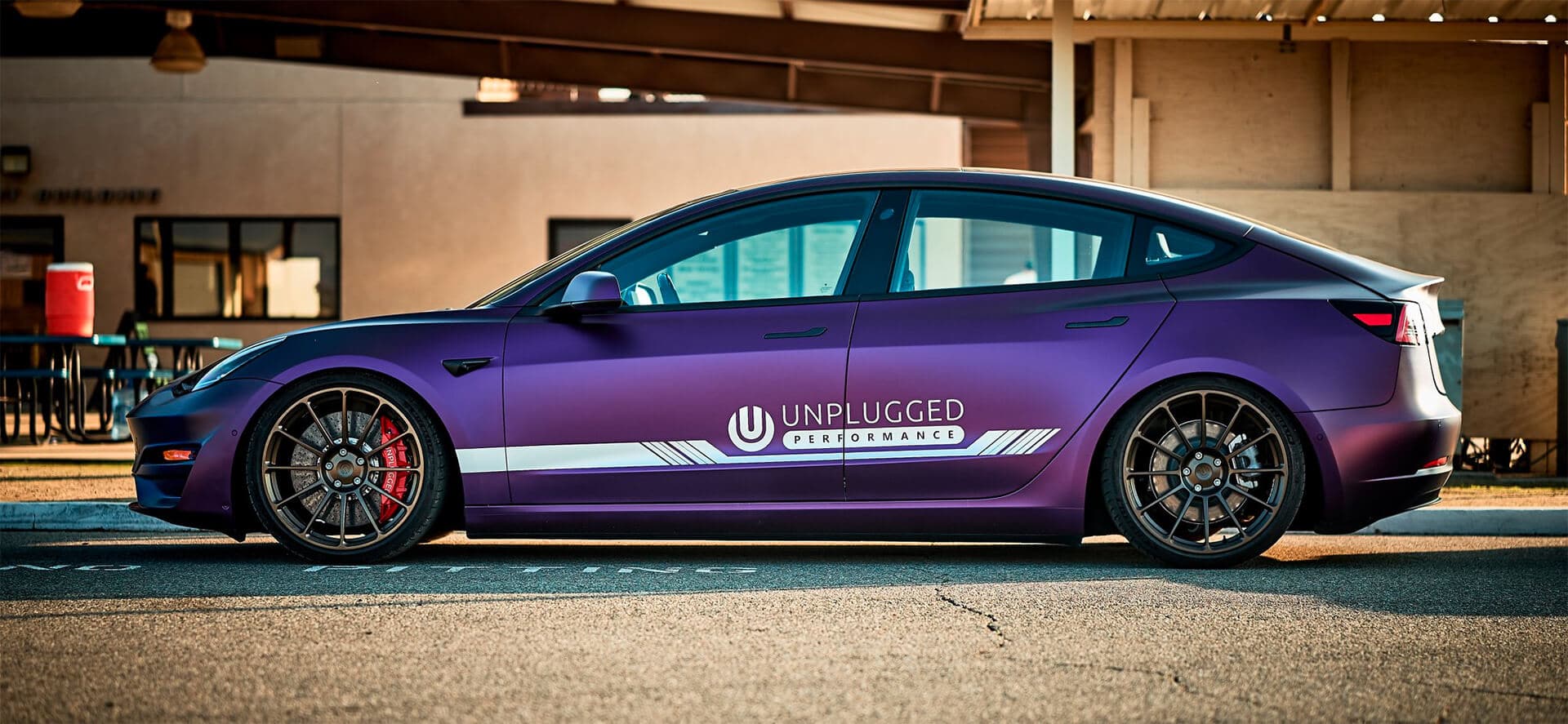 Coilover Suspension Kit For Tesla Model 3 by Unplugged Performance