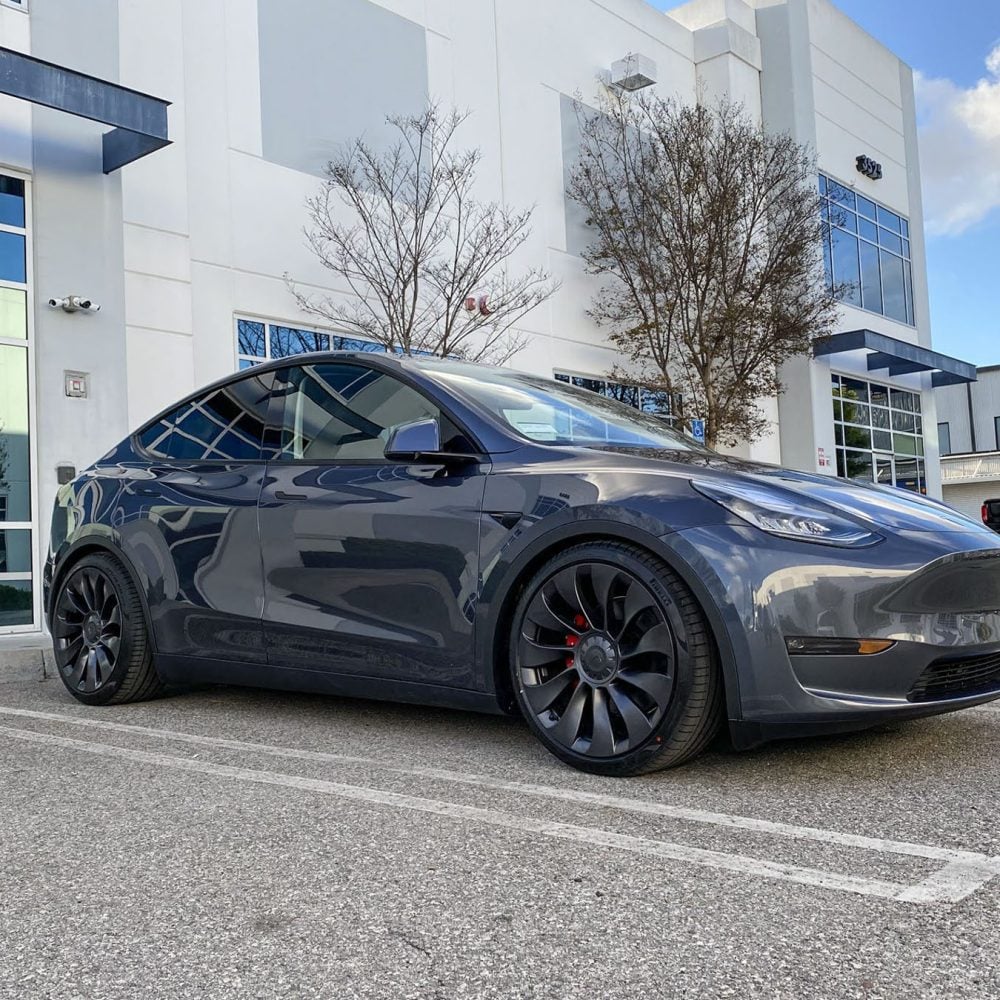 Unplugged Performance Dual Rate Linear Lowering Springs Tesla Model Y