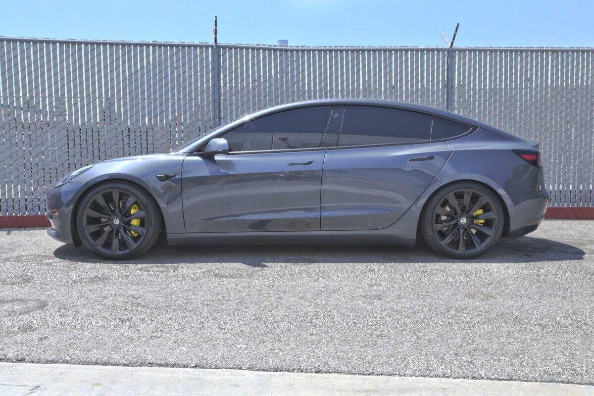 Unplugged Performance Dual Rate Linear Lowering Springs Tesla Model 3