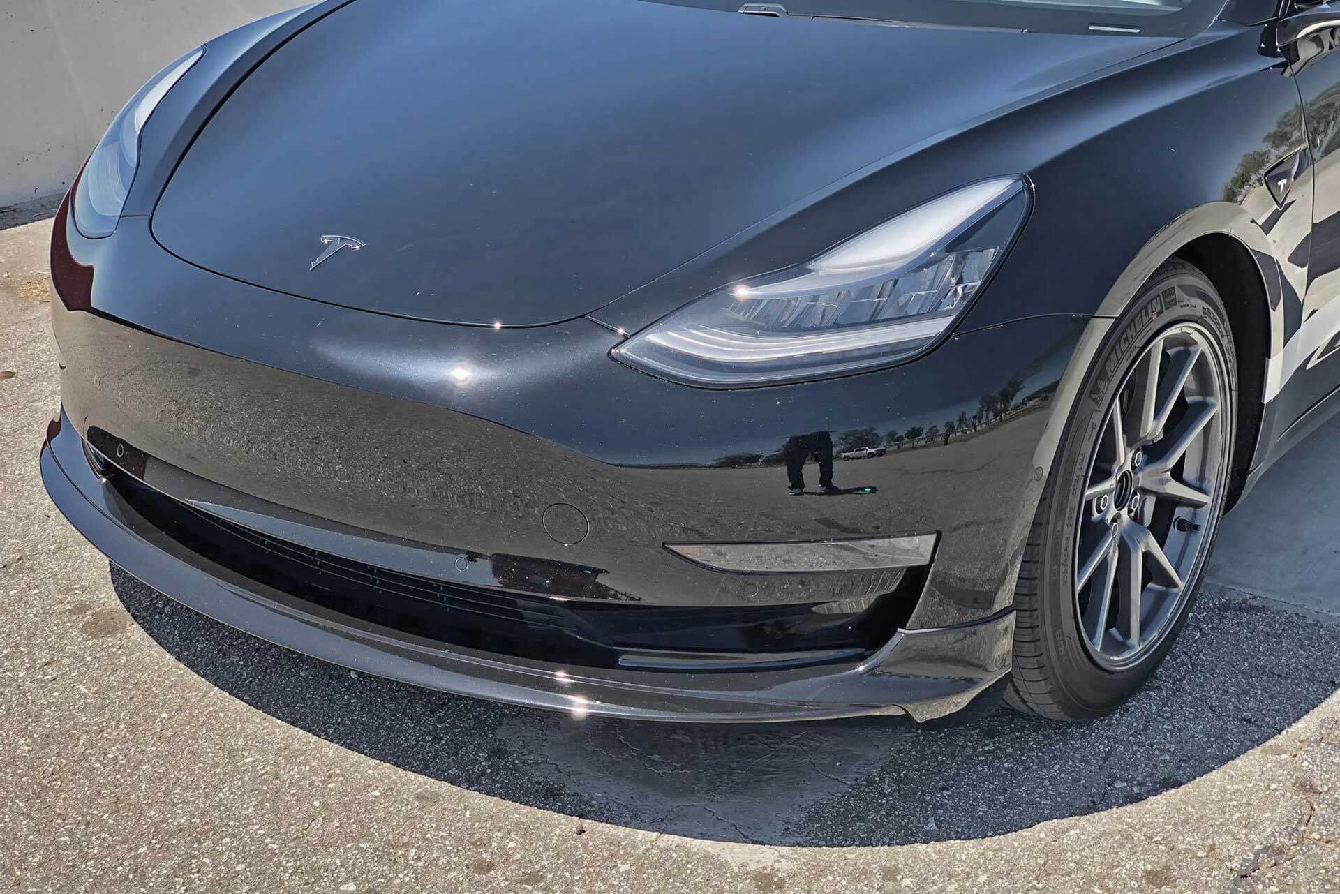 Front Lip Spoiler for Tesla Model 3 Unplugged Performance