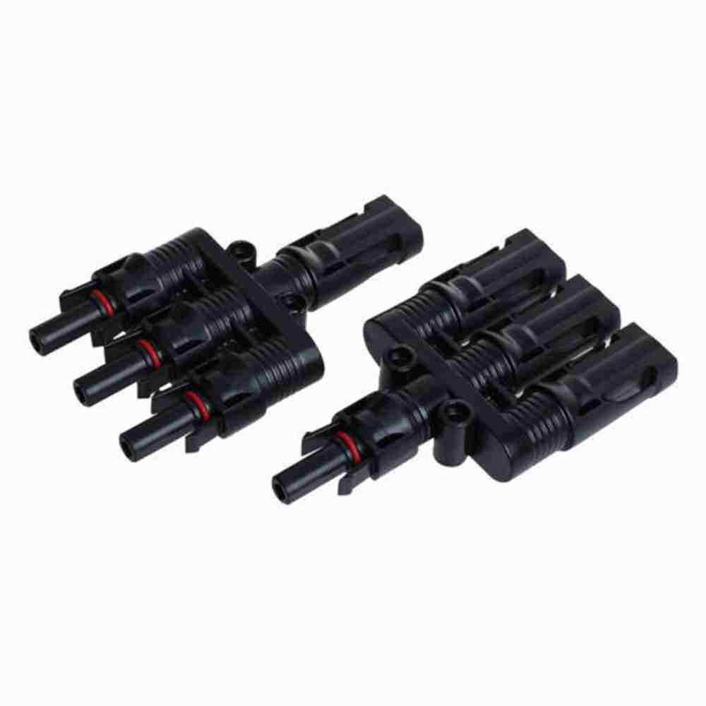 buy MC4 Compatible 3 Way Connector Pair