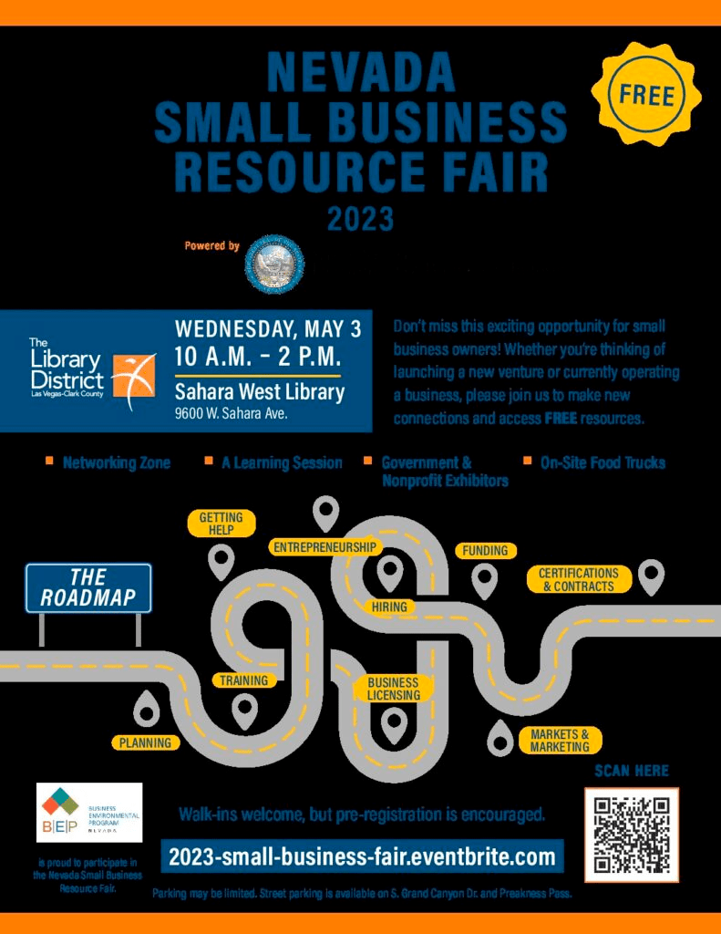Nevada Small Business Resource Fair Business Environmental Program