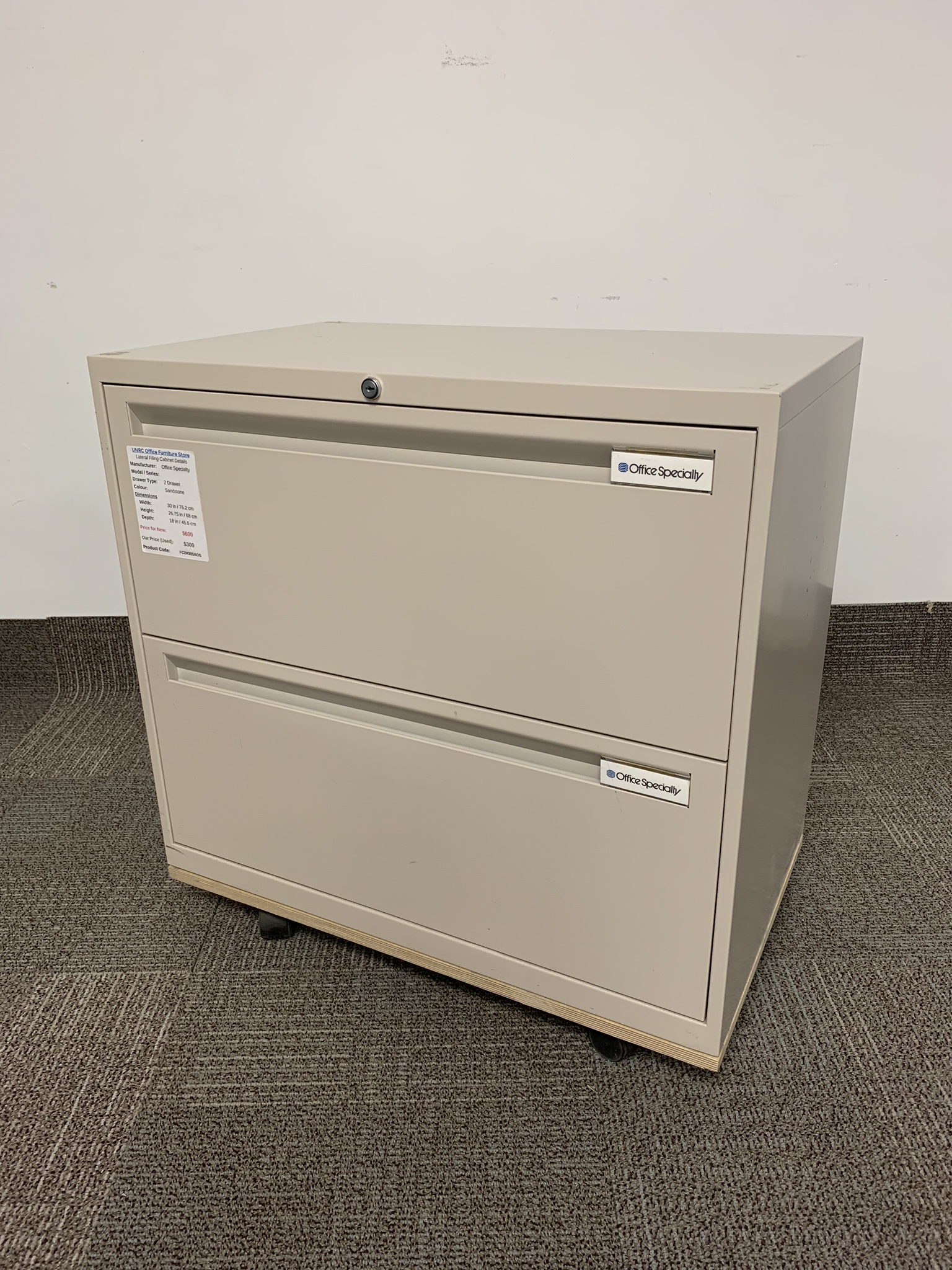 Two Drawer Lateral Filing