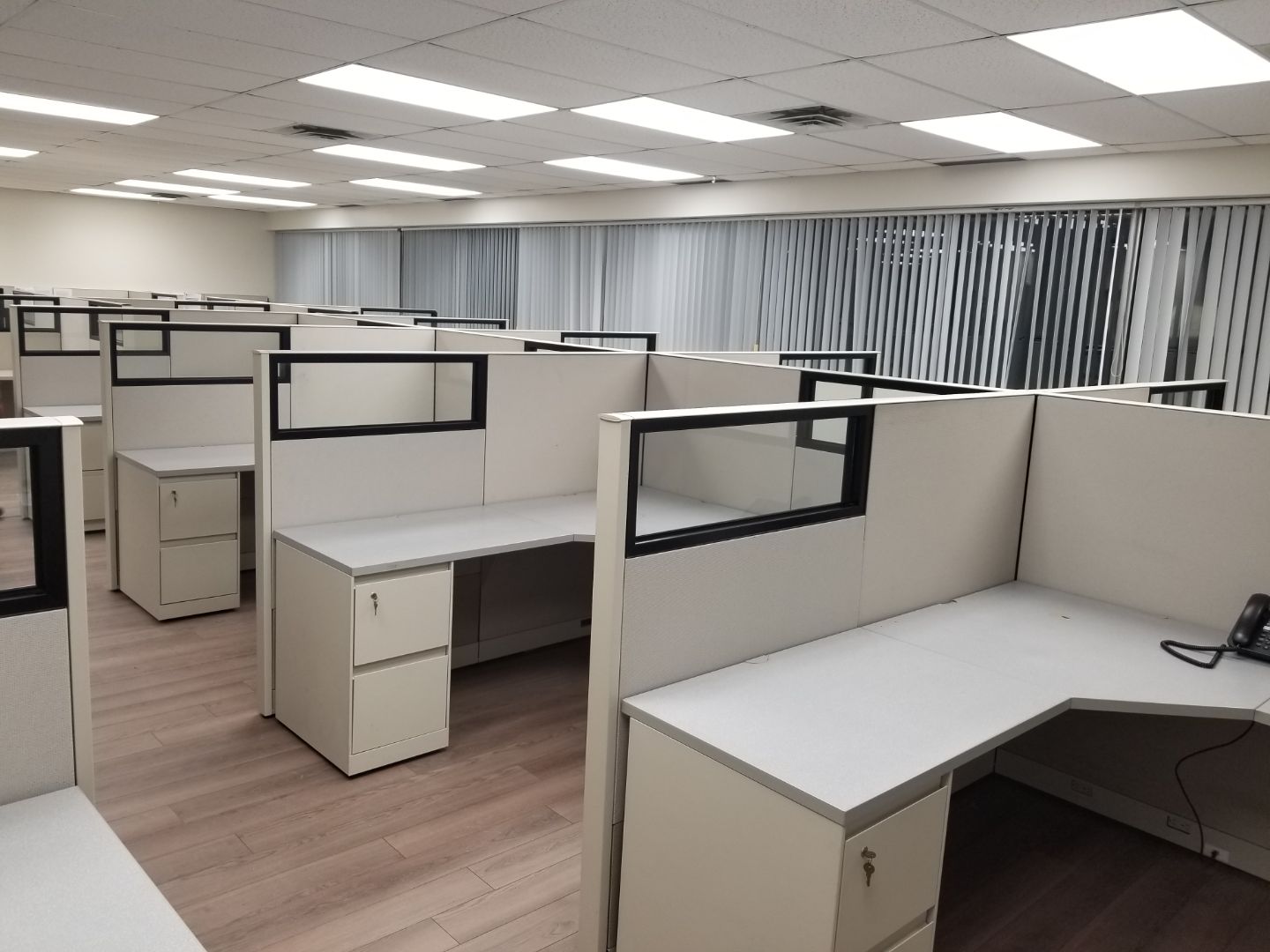 Remanufactured, Preowned and Used Cubicles, Workstations, Partitions