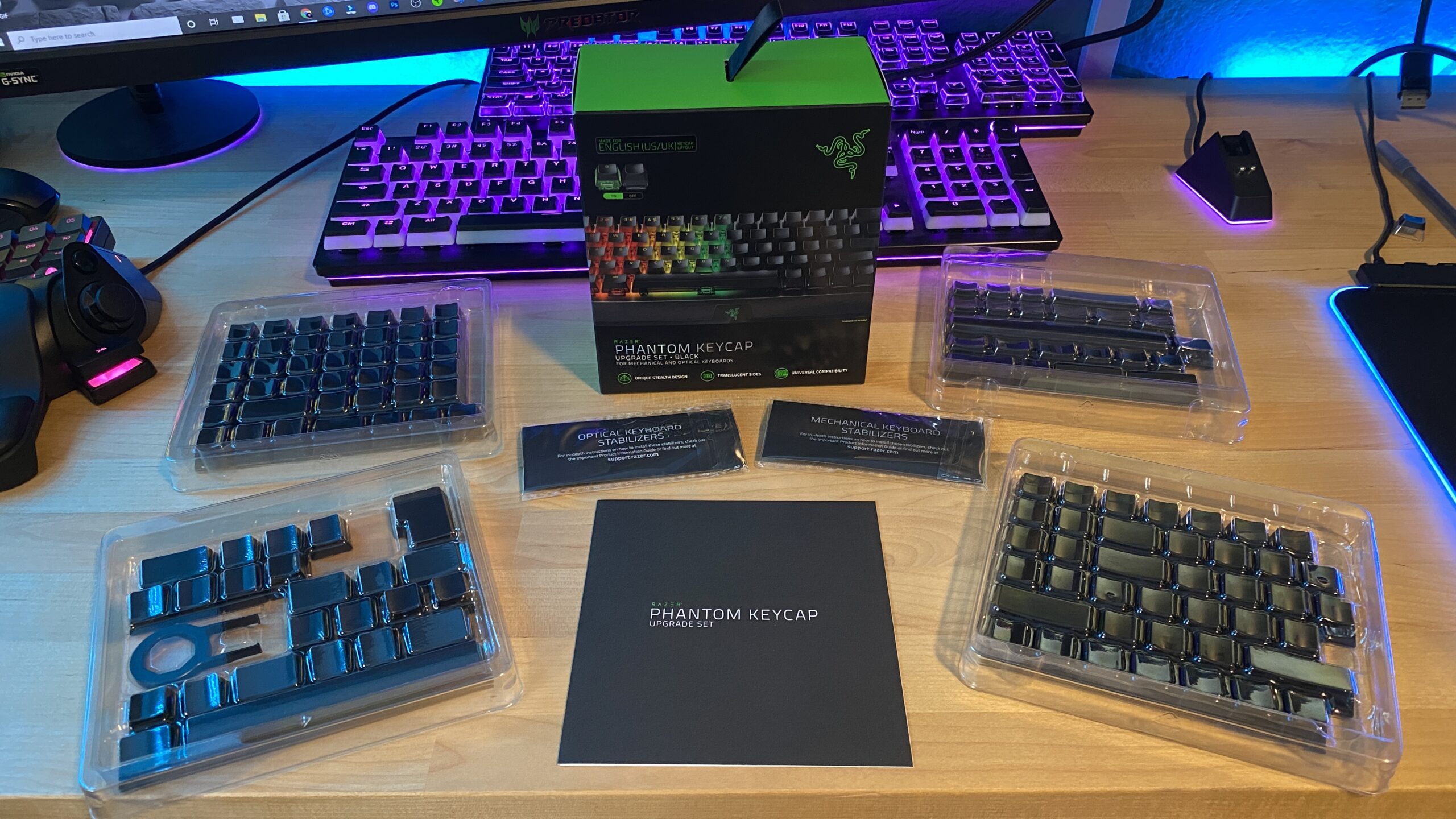 Razer Phantom Keycap Review UnrealHero