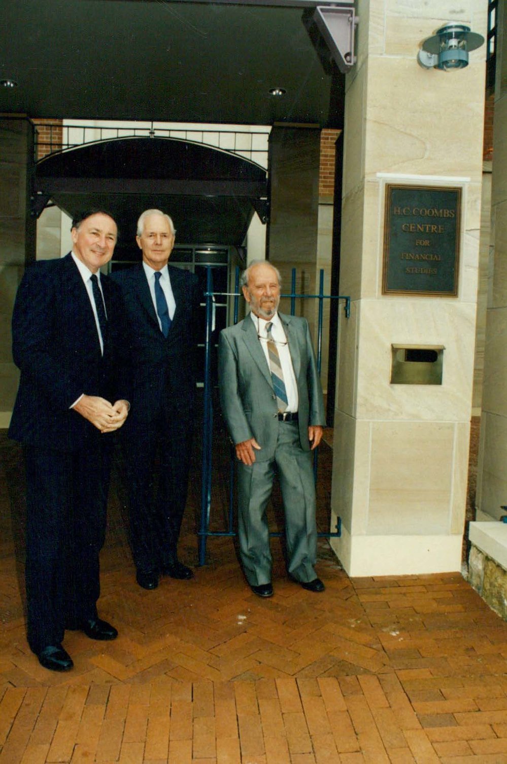 Staff Social functions Kirribilli Naming of HC Coombs Centre for