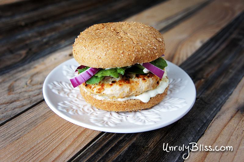 Spicy Blue Cheese Turkey Burgers Unruly Bliss
