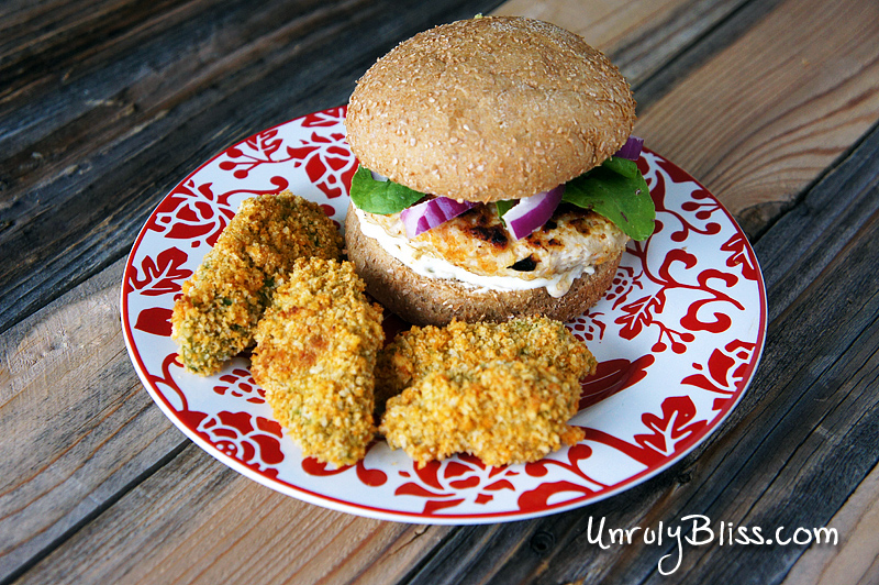 Spicy Blue Cheese Turkey Burgers Unruly Bliss