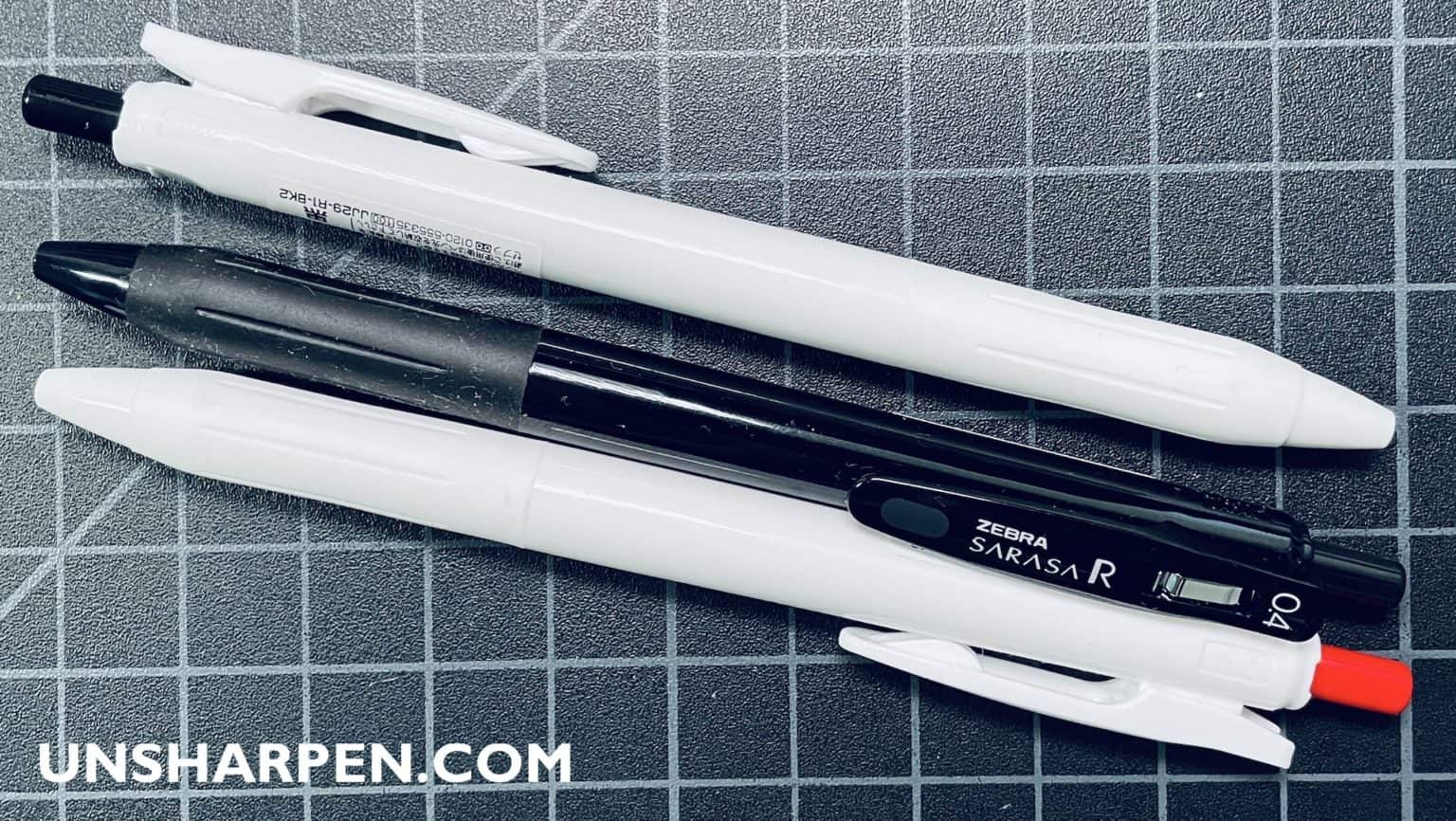 Zebra Sarasa vs. Sarasa R What’s The Difference? Unsharpen