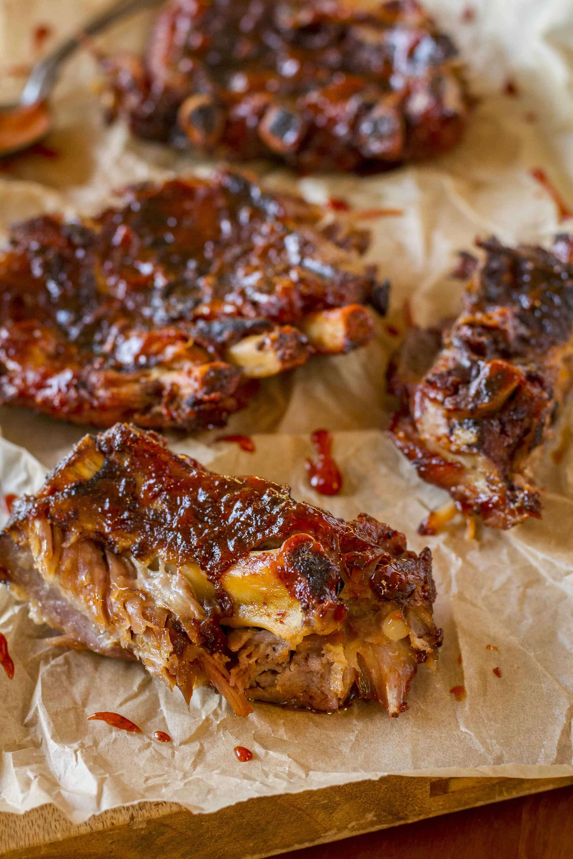 Grilled Crockpot Ribs (Slow Cooker to Grill Method) Unsophisticook