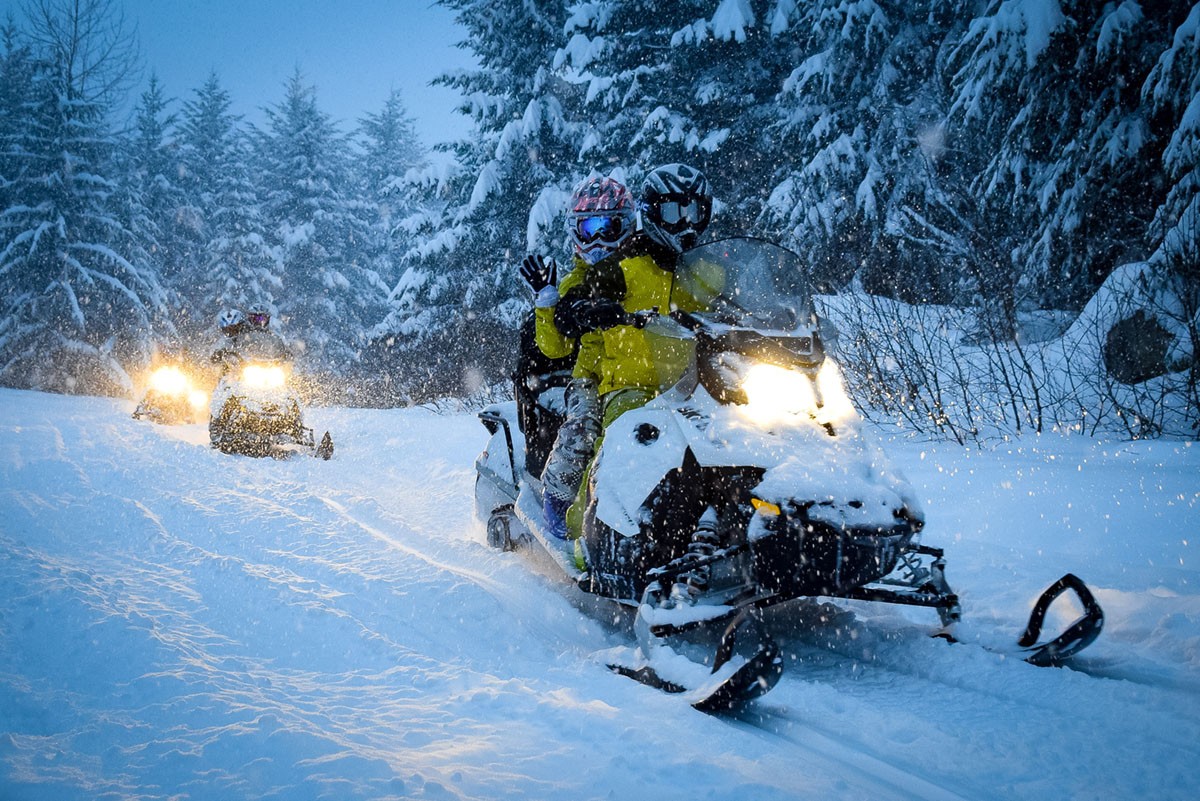 Snowmobile Rentals in Maine 2023 » UNTAMED Mainer