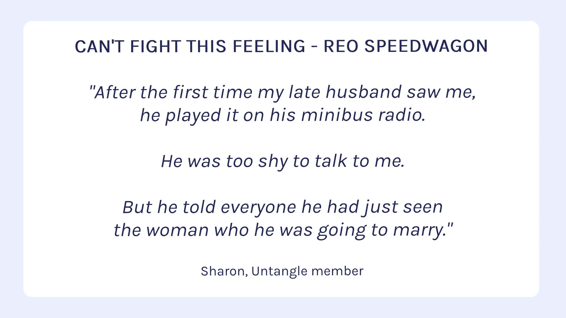 Funeral songs as chosen by our community Untangle