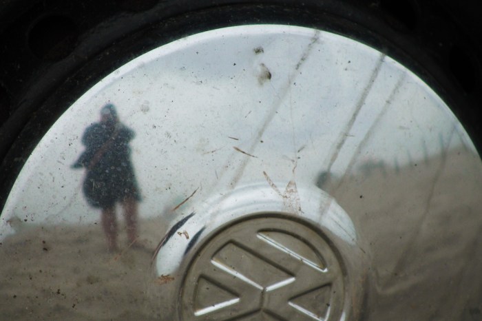 Selbstportrait Strand