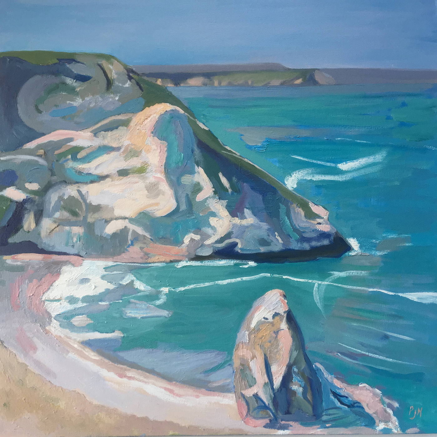 Cliff Top Walk (Near to Portreath, Cornwall) Untitled Gallery Buy