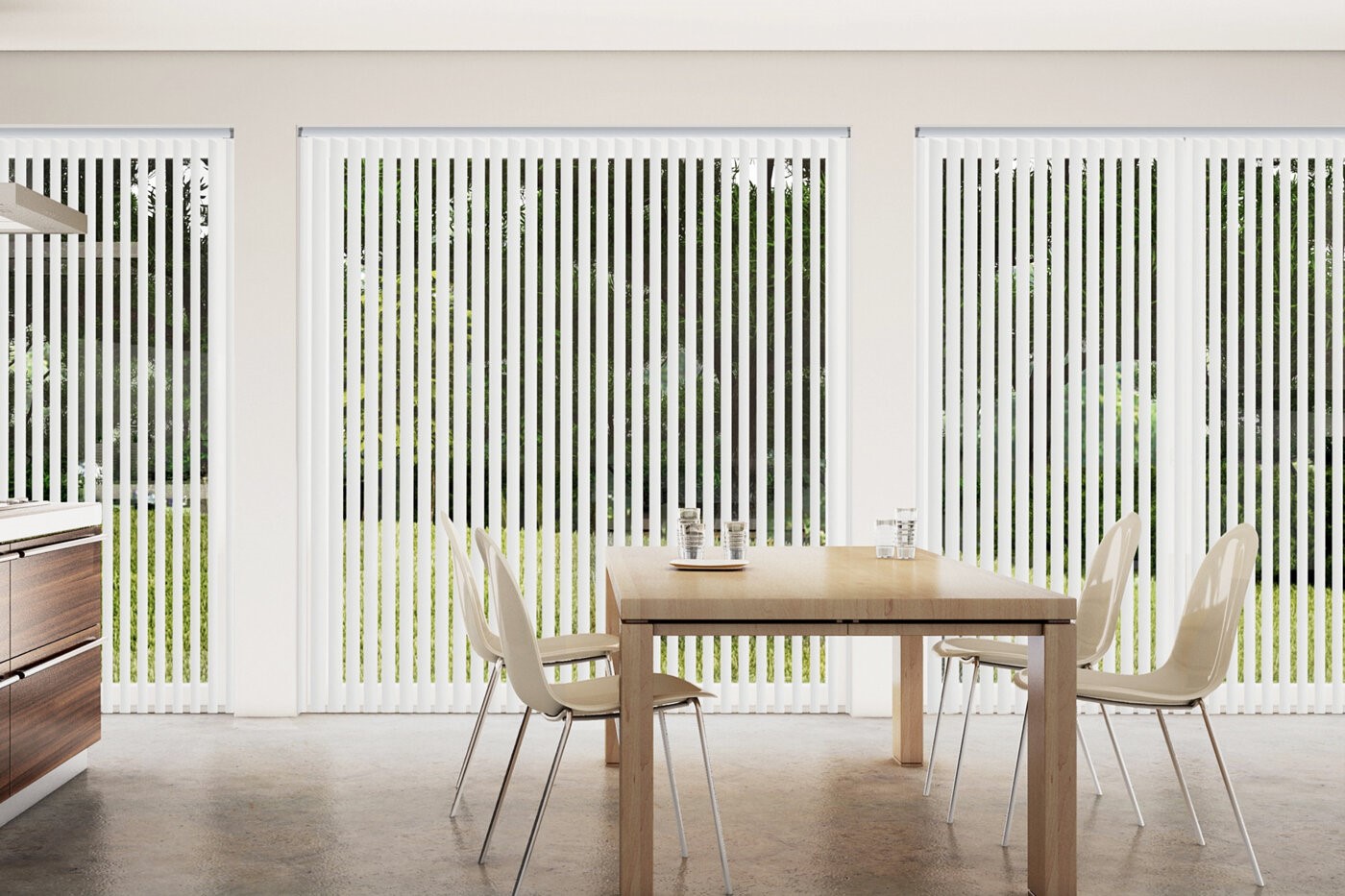 Vertical Blinds Untouchables Wallpaper