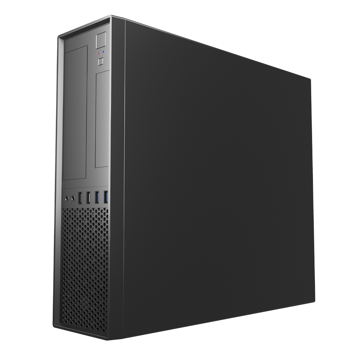 UNYKAch PC Case Desktop Slim UK 3001 Black UK52168 UNYKAch