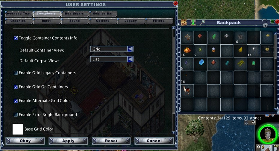 Enhanced Client Container Views Ultima Online